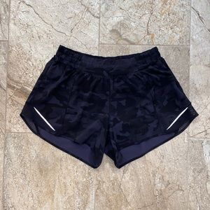 Lululemon Hotty Hot Camo Low-Rise 4” Shorts